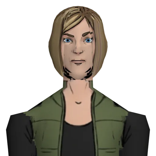 Medium build, tight smile, fitted athleisure, quilted vest, pristine slip-ons.