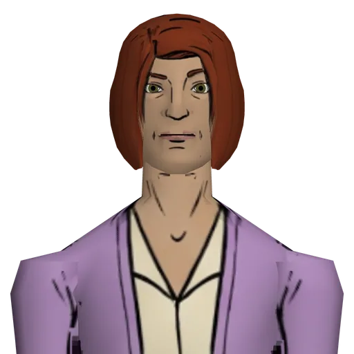 Warm professional smile, cardigan, blouse, ankle slacks, practical flats, soft corporate colors.